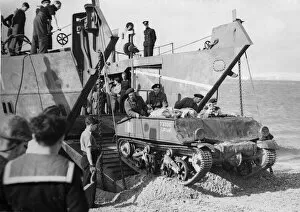 01462 Collection: Combined Operations raid on Dieppe on 19th August 1942. Canadian and U. K