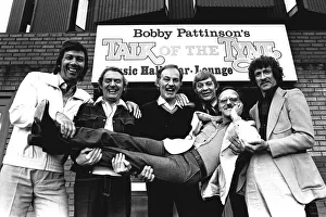 Comedian Bobby Pattinson is given a bumpy ride by the Dallas Boys, back in June, 1977