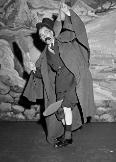 Comedian Eddie Gray seen here holding skittles wearing a false moustache Comic