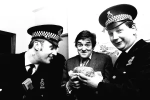 Comedian Jimmy Logan, who was in Newcastle appearing at Theatre Royal in The World of