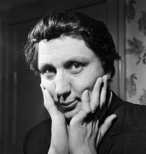 Comedian Ken Dodd, photographed at home for a Donald Zec feature. 7th October 1963