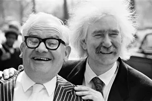 00265 Prints: Comedian Ronnie Barker with Ronnie Forfar who stars in the television comedy series