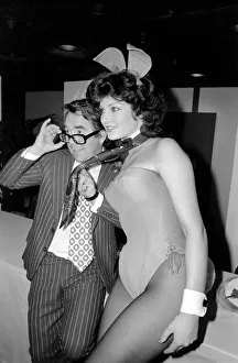Comedian Ronnie Corbett at the Tie Manufacturers Association Top Ten Tie men contest of