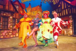 Comic duo Little and Large in the Pantomime Dick Whittingham at the Theatre Royal