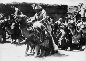 With his command of of Circassian native cavalry, Colonel Called crossed from Syria into