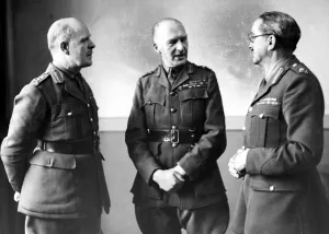 Commander in Chief of the British Expeditionary Force Generald Lord Cort VC with