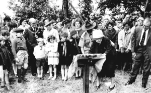 To commemorate the Golden Jubilee of the Wolf Cub section of the Coventry Boy Scouts