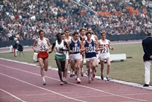 01529 Collection: The Commonwealth Games. The mens 5000 meters, Ian Stewart (316