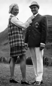Tartan Prints: Commonwealth Games - Scottish athletes Dress uniform June 1970 Edinburgh