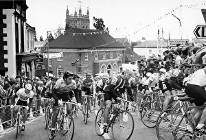 Images Dated 7th March 2013: Competitors in the 1987 Milk Race, now better known as the Tour of Britain