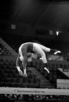 Competitors in the Champions All'Gymnastics competition at Wembley