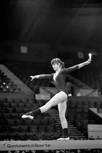 Competitors in the Champions All'Gymnastics competition at Wembley