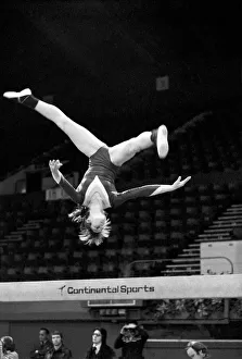 Competitors in the Champions All'Gymnastics competition at Wembley