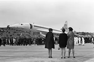 Concorde 002, the British assembled second of the Anglo-French supersonic airliners