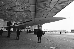 01158 Prints: Concorde, prototype 001 makes its first official public appearance as it is unveiled