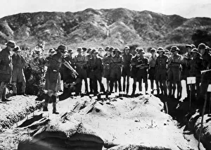 Allies Prints: Conference before Keren. RAF, South African Air Force and Rhodesian air force were all