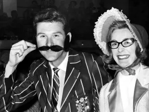 Immigration Prints: Conservative MP for Smethwick, Peter Griffiths with his wife Mrs Jeannette Griffiths