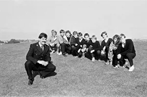 Community Prints: Constable Neville Duke promised these Emley youngsters a trip of a lifetime if they