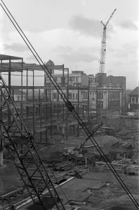 01529 Prints: Construction of the Cleveland Centre, Middlesbrough. 1971