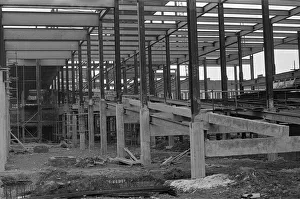Construction of the Cleveland Centre, Middlesbrough. 1971