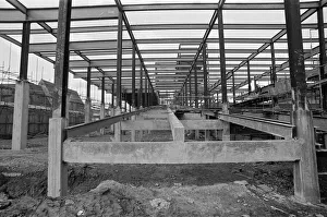 01529 Prints: Construction of the Cleveland Centre, Middlesbrough. 1971