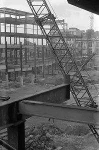 01529 Prints: Construction of the Cleveland Centre, Middlesbrough. 1971