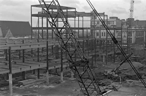 01529 Prints: Construction of the Cleveland Centre, Middlesbrough. 1971