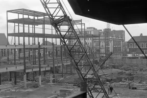 01529 Prints: Construction of the Cleveland Centre, Middlesbrough. 1971