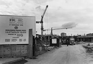 01048 Collection: Under construction, Hill Street Centre Development, Middlesbrough, 1st October 1980