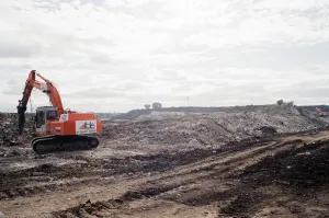 00892 Prints: Construction site of Teesside Retail Park and Leisure Centre