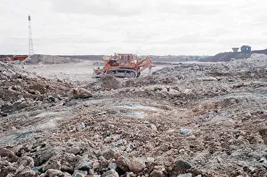 00892 Prints: Construction site of Teesside Retail Park and Leisure Centre