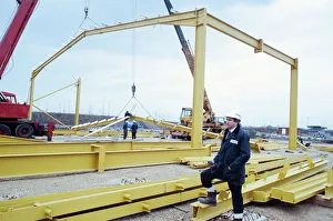 00892 Prints: Construction site of Teesside Retail Park and Leisure Centre