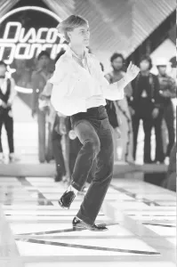 Contestants in the 1978 World Disco Dancing Championship seen here rehearsing at th