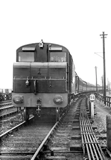 Diesel Prints: A copy of Britains first train to be hauled by diesel locomotive on 1st June 1934