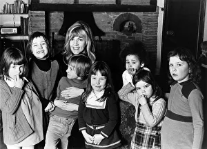 Coral Atkins March 1974 Actress at the Coral Atkins Home for disturbed Children