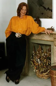 Cornelia Frances Australian Actress at her home in London Dbase A&copy;Mirrorpix