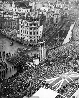 The Coronation of Queen Elizabeth II was the ceremony in which the newly ascended monarch
