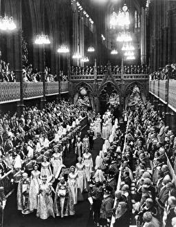 The Coronation of Queen Elizabeth II was the ceremony in which the newly ascended monarch