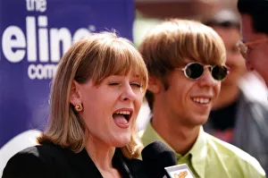 Coronation Street actors, Sarah Lancashire and Nicholas Cochrane