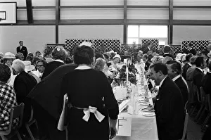 Councillor Philip Bond, Chairman of Skelmersdale and Holland council sat with his