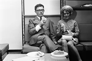 Councillor Philip Bond, Chairman of Skelmersdale and Holland council sits with his