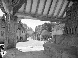 Country scene Castle Combe Wiltshire Castle combe Wiltshire