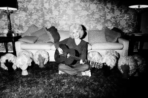 Country & Western singer Dolly Parton pictured in Los Angeles