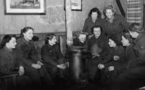 01469 Prints: The countrys first mixed Ack-Ack'Battery in the North West region of