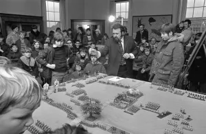 00101 Prints: The County Museum at Warwick became a battleground for an afternoon when members of
