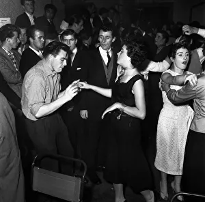 Couple dancing to Rock and Roll music at the Crown and Anchor pub in Brixton