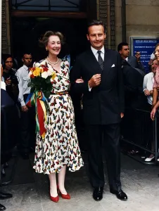 01012 Prints: Couple leave after the wedding ceremony which took place at the Westminster Reg Office