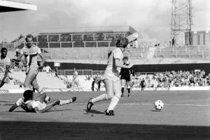 Coventry 4 v. Leeds United 0. September 1981 MF03-09-014