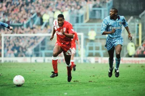 Coventry 5-1 Liverpool, Premier league match at Highfield Road