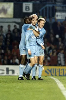 00448 Collection: Coventry City 2-3 Manchester United, Premier league match, Highfield Road